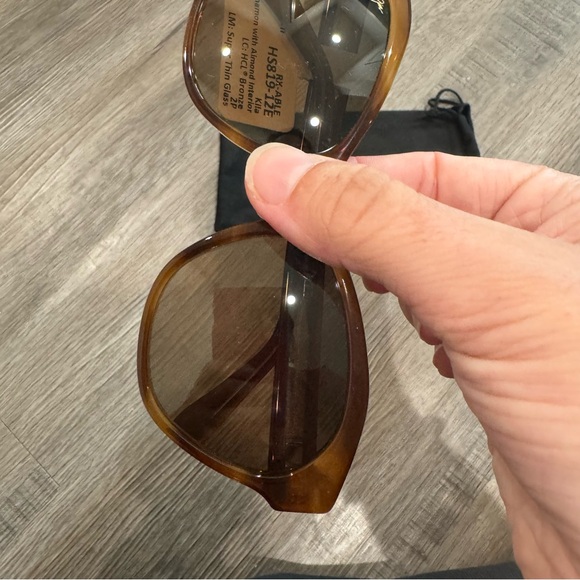 Maui Jim Kila Polarized Cat Eye Bronze Cinnamon with Almond Sunglasses - Picture 3 of 7